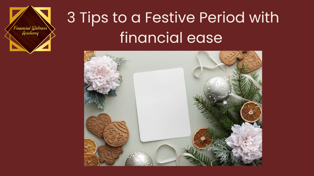 financial stress money matters christmas money tips